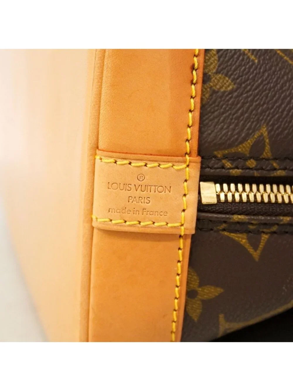 Louis Vuitton Monogram Alma Brown Handbag